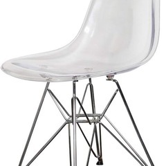 イームズチェア/クリア/透明/椅子/イス/韓国インテリアの画像