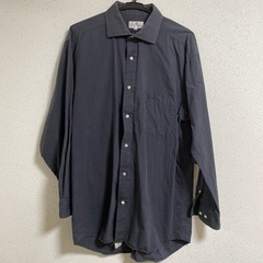courrèges 長袖シャツ L ダークグレー