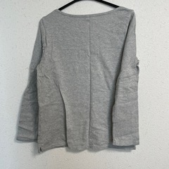 グレー 長袖 Tシャツ LLの画像