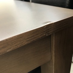 お値下げ！引き出し付きダイニングテーブルセットの画像