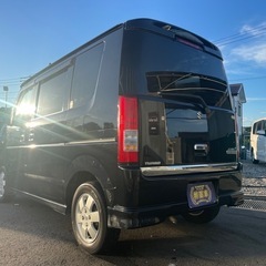 🉐【支払い総額38万円】車検令和7年12月26日H18年　スズキ　エブリィワゴン　PZターボ　4WD左パワースライド　ETC  調子良好‼️乗って帰れる！の画像