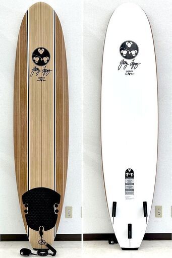 北海道 千歳市/恵庭市 Gerry Lopez ジェリーロペス コストコ サーフボード 8ft 2024年モデル リーシュ/フィン/デッキパッド付