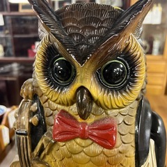 ふくろう　ビック貯金箱　81010の画像