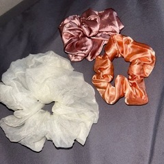 シュシュ3点セット差し上げます。