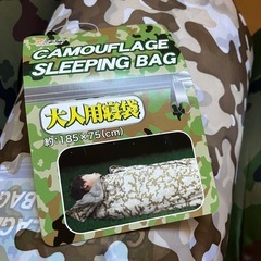 成人用寝袋・・新品！！の画像
