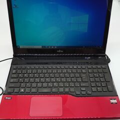 LIFEBOOK AH40/JFUJITSU ノートパソコン　難ありの画像