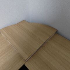 Lシェイプ　PCデスクの画像