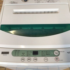 洗濯機4.5k ヤマダセレクト　排水ホース新品付き　程度良好美品...