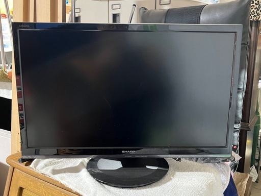 ２０１８年製　シャープ　液晶テレビ　ＡＱＵＯＳ　２２インチ　２２ｖ型　アクオス　ＳＨＡＲＰ　ブラック　２Ｔ－Ｃ２２ＡＤ