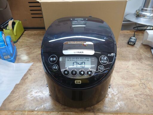 安心の動作保証有タイガー魔法瓶 10合 IH炊飯器 JPW-D180 2024年製 保証有り【愛千130】