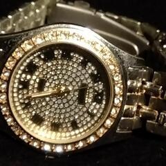 イタリア製、ユーズド、カットダイヤ　ムーブメントは日本製。の画像