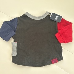 新品未使用 タグ付 ベビートップス 80の画像