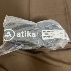 ★新品未使用★24cm/スポーツサンダル/atika/ブラック/未使用の画像