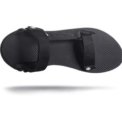 ★新品未使用★24cm/スポーツサンダル/atika/ブラック/未使用の画像