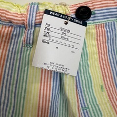新品未使用 タグ付 ベビーボトムスの画像