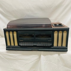 【✨‼️レトロ品‼️✨】ステレオ卓上レコードプレイヤー