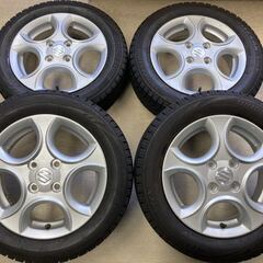 スタッドレス早期割!!スズキ純正 4.5J 14in+50 4/...