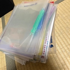 クリアファイルなどの画像