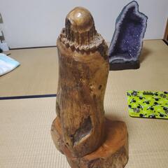 木彫り　像の画像