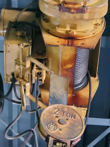 天井ホイストクレーン2t