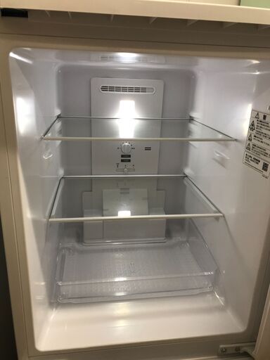 冷蔵庫 シャープ SJ-D15G-W 2021年製 W(幅)49.5×D(奥行き)59.8×H(高さ)120.3cm ※保証6ヶ月