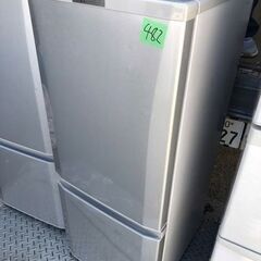 ★福岡市内配送設置無料★NO 482 三菱電機 MITSUBISHI ELECTRIC 冷蔵庫 146L ピュアシルバー MR-P15A-S