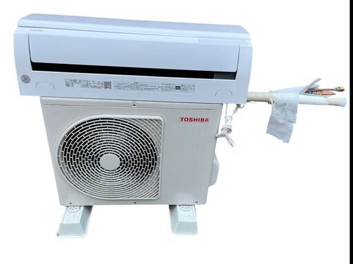 東芝 TOSHIBA ルームエアコン RAS-J221M(W) 2022年製 2.2kw 6畳用 動作確認済 美品　直接引取大歓迎‼　地域限定有料配送サービスあり‼①
