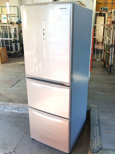 ★お届け可！★ Panasonic 335L  3ドア エコナビ搭載 冷凍冷蔵庫 NR-C341C-N 2020年製