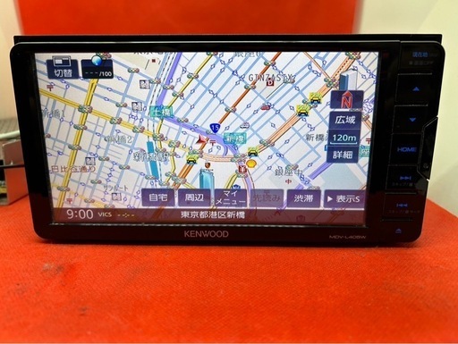 ⭐︎美品⭐︎ KENWOOD 2023年地図　MDV-D403 新品バックカメラ付