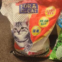 猫砂の画像