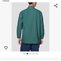 未使用、未開封[ペチクール] 長袖シャツ 作業服  防汚・帯電防止加工 4Lの画像