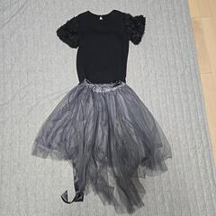ドレス　１３０センチの画像