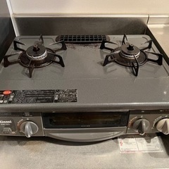 リンナイ Rinnai ガスコンロ 2口 LPガス用 調理器具