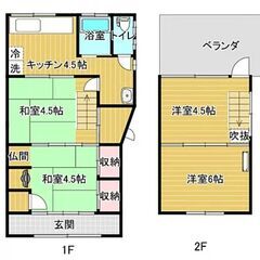 和歌山県御坊市　戸建賃貸🌺希少なペット可・生活至便！　　リフォー...