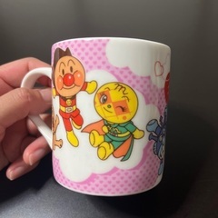 ★アンパンマン　カップ　ピンク★