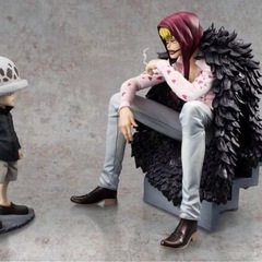 【ワンピース　POP未開封】ドフラミンゴ maximum & コラソン ロー　2点セット　ONE PIECEの画像