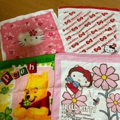引き渡し者決定キティーちゃんタオル　ハンカチ　１０枚
