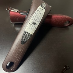 ★ティファール　鍋取手　赤多少コゲサビあり　動作スムーズ★