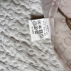 カフェカーテン4枚セット　横　花　刺繍　ピンク　スリコの画像