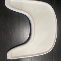 ストッケ　ベビーセット（アクアブルー）➕テーブル（白）の画像