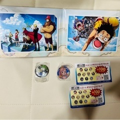 ワンピース25thブロマイド風ポストカード、マグネット、各種
