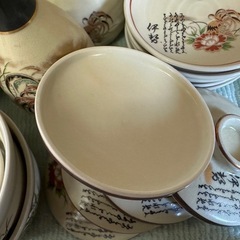 値下げ　博物館級　昭和レトロ食器セットの画像
