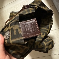 FENDI フェンディ　ワンショルダーバッグ　ズッカ柄　FF金具の画像