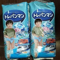 （新品未開封）トレパンマン　ビッグ 30枚　２袋 トレパンマン ピンク ビッグサイズ トイレトレーニング用オムツ 30枚