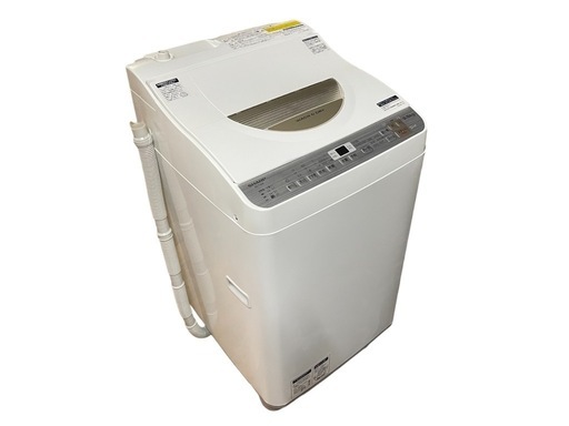 【2409007】SHARP 電気洗濯乾燥機 ES-TX5B 2018年製
