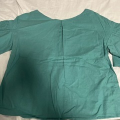 SLOBE IENA リネン混デザインブラウスの画像