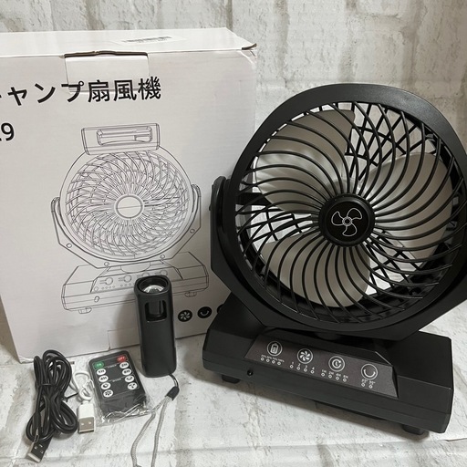 ❤️新品未使用❤️キャンプ扇風機　サーキュレーター　ミニ扇風機