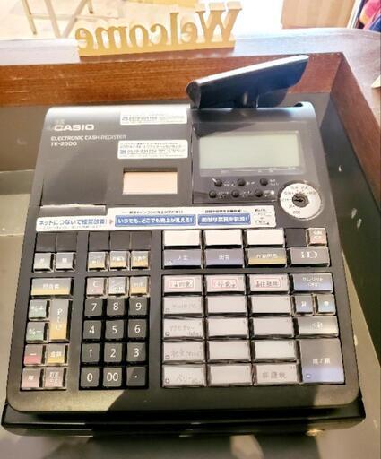 CASIO カシオTE-2500 レジ レジスター 動作確認済 初期化済み CASIO