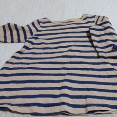 長袖　リボン付き　80㎝