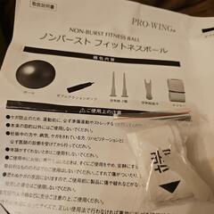バランスボール＆ダンベルセットの画像